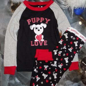 Sleepwear Puppy Love 2 pc Pajamas Size 24 months NEW